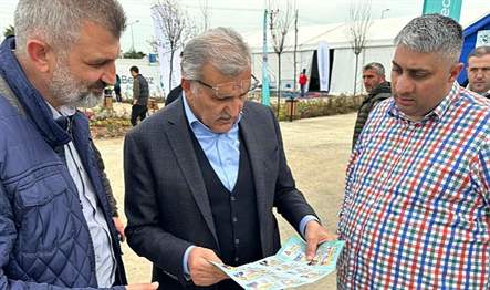 Gölcük Belediye Başkanı Ali Yıldırım Sezer, koordinasyon görevi kapsamında Hatay’da