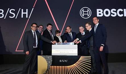 Avrupa’nın lider ev aletleri üreticisi BSH, Afrika’daki ilk fabrikasını Mısır’da