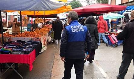 Canik Belediyesi Zabıta Müdürlüğü ekipleri, ilçe genelinde denetimlerini hız kesmeden