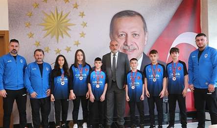 Başkan İbrahim Sandıkçı, Türkiye Şampiyonu olan ve Avrupa Şampiyonası’nda mücadele