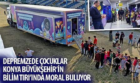 Konya Büyükşehir Belediyesi Konya Bilim Merkezi bünyesinde hizmet veren Bilim