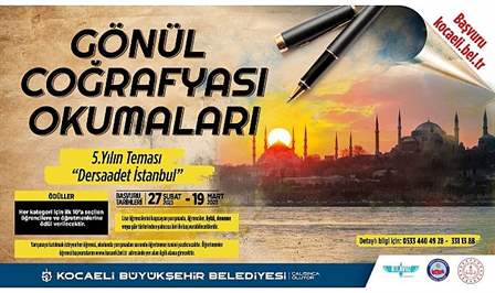 Büyükşehir, Kocaeli’deki lise öğrencilerine yönelik “Dersaadet İstanbul” başlığı altında ödüllü
