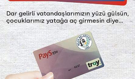 Milas Belediyesi geçimini sağlamakta güçlük çeken ve temel gereksinimlerini karşılamakta