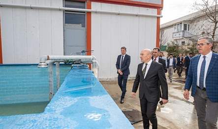 İzmir Büyükşehir Belediye Başkanı Tunç Soyer 22 Mart Dünya Su