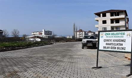 İznik Belediyesi Yeni İmar Alanları olan Yeşil Camii ve Eşrefzade