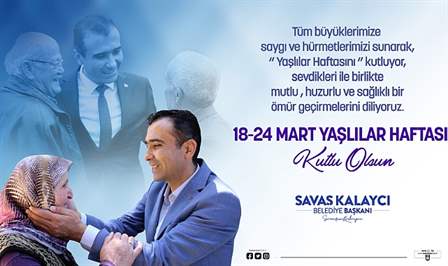 Karaman Belediye Başkanı Savaş Kalaycı, 18-24 Mart tarihleri arasında kutlanan