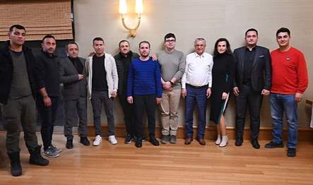 Kiriş Mahallesi’nde bulunan Akka Alinda Otel’de Belediye Başkanı Topaloğlu tarafından