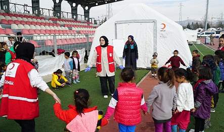 Kızılay Koordinesindeki Afet Beslenme Platformu Grubu afetin başından bugüne kadar