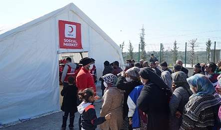 Depremin birinci ayında Kızılay, etkilenme alanı bu denli büyük bir