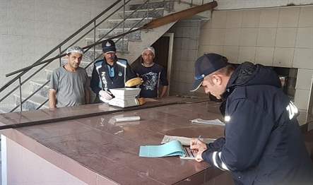 Malkara Belediyesi Zabıta ekipleri 15 Mart 2023 Çarşamba günü Malkara'da