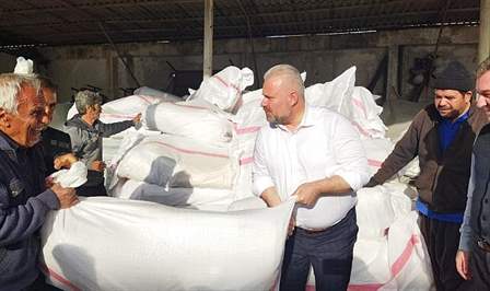 Asrın felaketinin ardından bölgeye yardım seferberliği başlatan ve depremin yıktığı