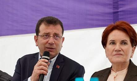 İYİ Parti Genel Başkanı Meral Akşener ve İBB Başkanı Ekrem