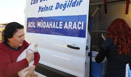 Muğla Büyükşehir Belediyesi, depremden kurtulan ve Muğla’ya gelen candostların tedavileri