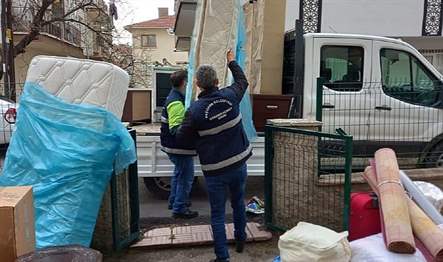 Keçiören Belediyesi tarafından başlatılan ‘Biz Sizi Seve Seve Taşırız’ projesi