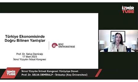 İkinci Yüzyılın İktisat Kongresi kapsamında konuşan iktisatçı Prof. Dr. Selva