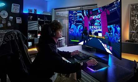 Samsung, Odyssey monitör serisinden ilham alarak, çok sevilen Fortnite oyunu