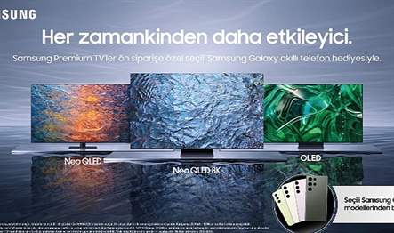 Global TV pazarının öncü ismi Samsung, premium ekranların başını çeken