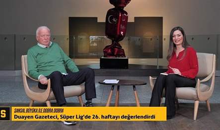 Duayen gazeteci Şansal Büyüka, D-Smart’da Skorer TV’ muhabiri Nergis Aşkın’ın