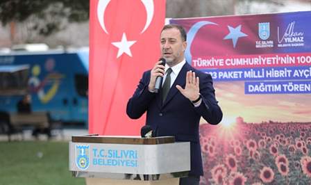 Silivri Belediyesi tarafından Gümüşyaka, Değirmenköy ve Çanta mahallelerinde düzenlenen Milli
