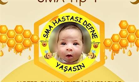 İzmir’in Kınık İlçesinin Poyracık Mahallesinde yaşayan SMA TİP 1 hastası