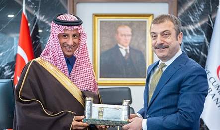 Suudi Arabistan Kralı Selman bin Abdülaziz El-Suud ve Veliahtı Prens