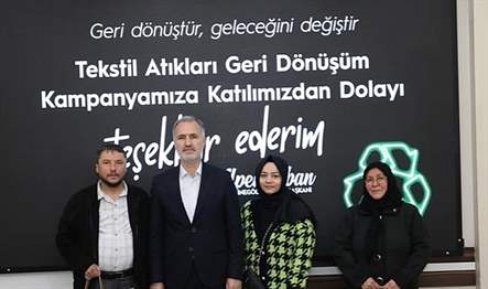 İnegöl Belediyesi, tekstil atıklarının geri dönüşüme kazandırılması ve bu konuda