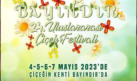 Her yıl Mayıs ayının ilk haftası düzenlenen Uluslararası Bayındır Çiçek