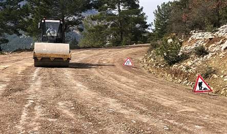 Antalya Büyükşehir Belediyesi Akseki ve Gündoğmuş ilçelerinin kış aylarında bozulan