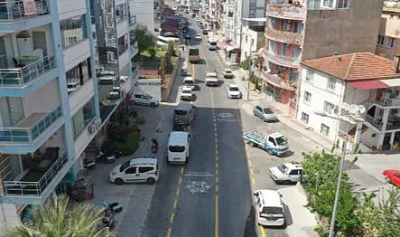 Fen İşleri Dairesi Yol Yapım ve Bakım Şubesi ekipleri, Kuşadası