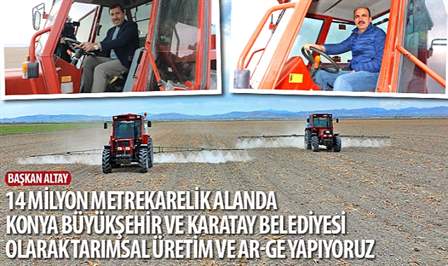 Konya Büyükşehir Belediyesi ve Karatay Belediyesi’nin ortak yürüttüğü proje kapsamında