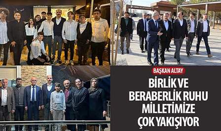 Konya Büyükşehir Belediye Başkanı Uğur İbrahim Altay, ilçe ziyaretleri kapsamında