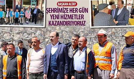 Konya Büyükşehir Belediye Başkanı Uğur İbrahim Altay, Taşkent ve Hadim