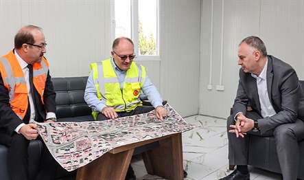 Numune Hastanesi kavşağında yaşanan trafik yoğunluğunu gidermek amacıyla bölgede köprülü