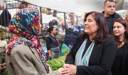 Aydın Büyükşehir Belediye Başkanı Özlem Çerçioğlu, Sultanhisar ve Atça'da vatandaşlarla
