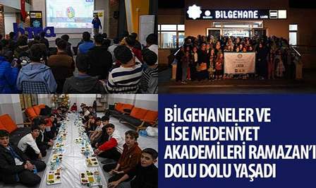 Konya Büyükşehir Belediyesi’nin öğrencilere yönelik faaliyetlerinden olan Bilgehaneler ve Lise
