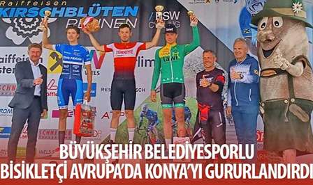 Konya Büyükşehir Belediyespor Bisiklet Takımının başarılı sporcusu Ramazan Yılmaz, Avusturya’da