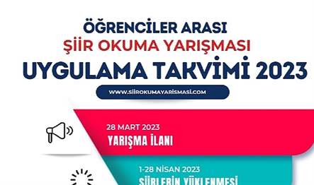 Canik Belediyesi ve Eğitim Bir-Sen tarafından düzenlenen ‘Öğrenciler Arası Şiir