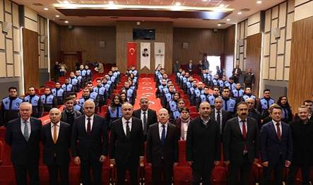 Çankaya Belediyesi aday memurluk sürecini başarı ile tamamlayan 56 zabıta