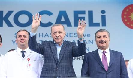 Kocaeli Şehir Hastanesi ve 11. Toplu Açılış Bayramına katılan Cumhurbaşkanı