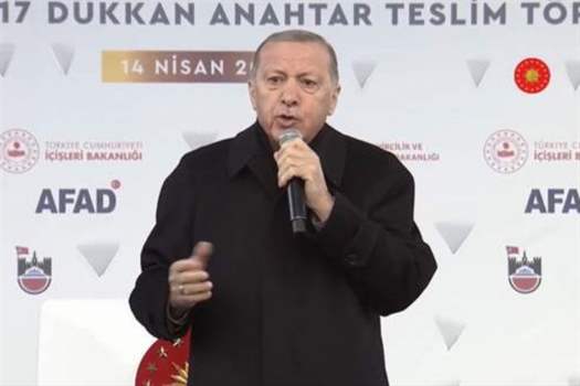 Diyarbakır'da afet konutları temel atma töreninde konuşan Cumhurbaşkanı Erdoğan, "Derdi