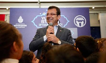İBB Başkanı ve Millet İttifakı Cumhurbaşkanı Yardımcısı adayı Ekrem İmamoğlu,