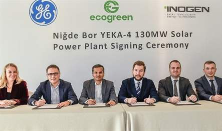 GE bugün yaptığı açıklamada, Ecogreen Energy tarafından Türkiye'nin Niğde şehrinde