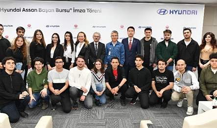 Hyundai Assan, daha parlak bir gelecek için öğrencileri maddi ve