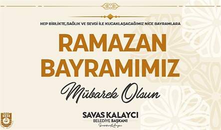 Belediye Başkanı Savaş Kalaycı, mesajında: “Manevi huzurla idrak ettiğimiz on