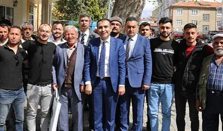 22 Nisan Cumartesi günü saat: 13.30’da düzenlenen bayramlaşma programına vatandaşlar