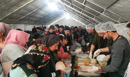 Keçiören Belediyesinin deprem bölgeleri Malatya, Adıyaman ve Kahramanmaraş Ekinözü’ne kurduğu