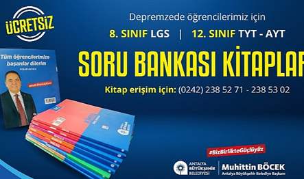 Antalya Büyükşehir Belediyesi deprem bölgesinden kente gelen gençlerin eğitimine katkı