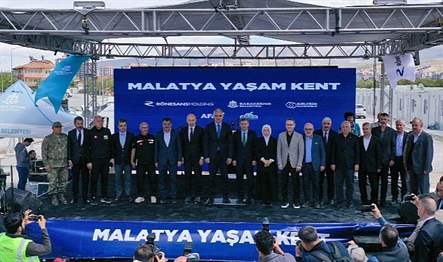 Rönesans Holding’in “Malatya ve Adıyaman’da kurduğu konteyner kentleri 10 binden