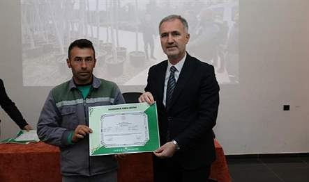 İnegöl Belediyesi’nde Park Bahçeler Müdürlüğü bünyesinde işe yeni başlayan 20
