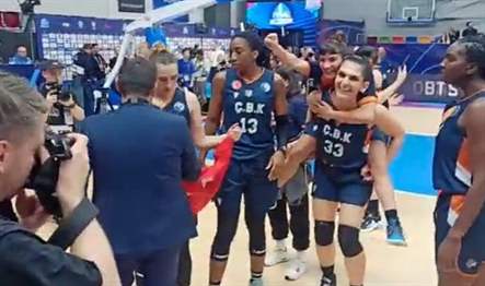 ÇBK Mersin Yenişehir Belediyesi kadın basketbol takımı Çek Cumhuriyeti’nde oynadığı